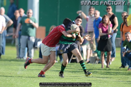 2015-05-09 Rugby Lyons Settimo Milanese U16-Rugby Varese 0998